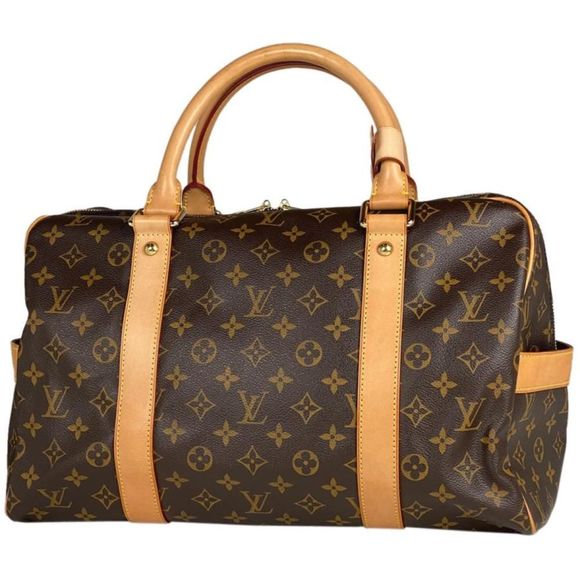 Louis Vuitton Carryall Shoulder Bag Monogram Brown